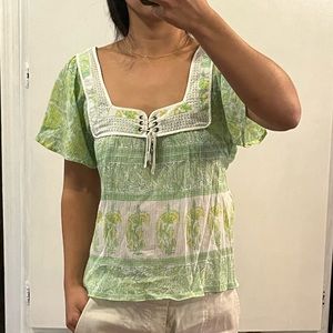 FREE PEOPLE boho blouse